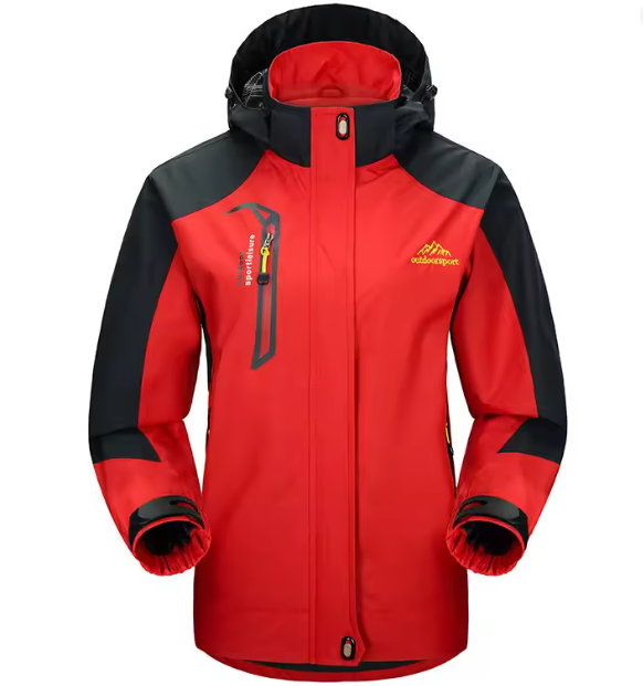Damen Wasserdichte Draußen Jacke | Reißverschluss