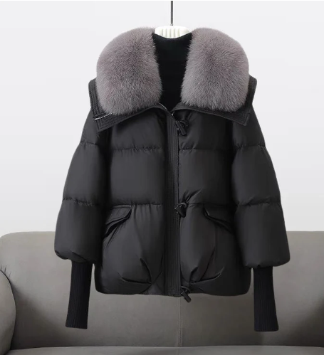 Damen Moderne Warme Daunenjacke | Winter