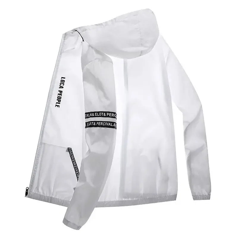 Herren-Freizeit Windjacke | Kapuze