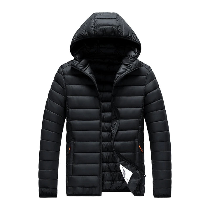 Daunen Jacke mit Kapuze für Herren | Wetterfest