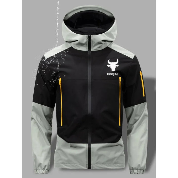 Herren Kapuzen Regen Jacke | Langarm