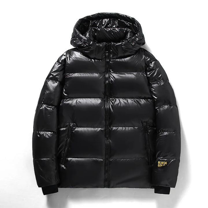 Herren Winter Daunen Jacke | Mit Kapuze