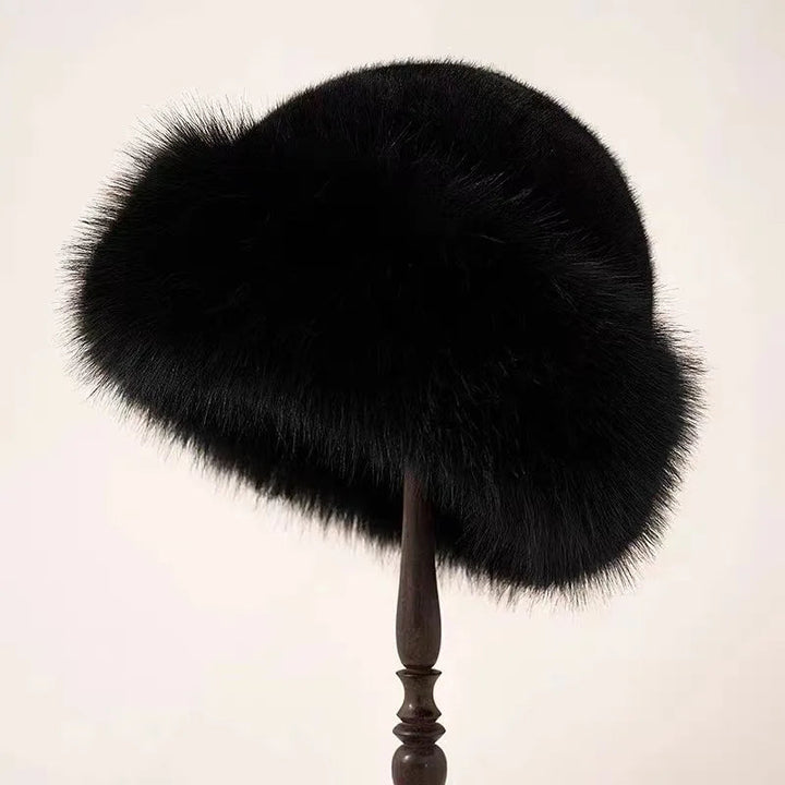 Luxuriöser warmer eleganter pelzhut