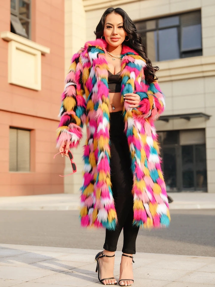 Damen Langer Warmer Winter Trench Coat | Langarm