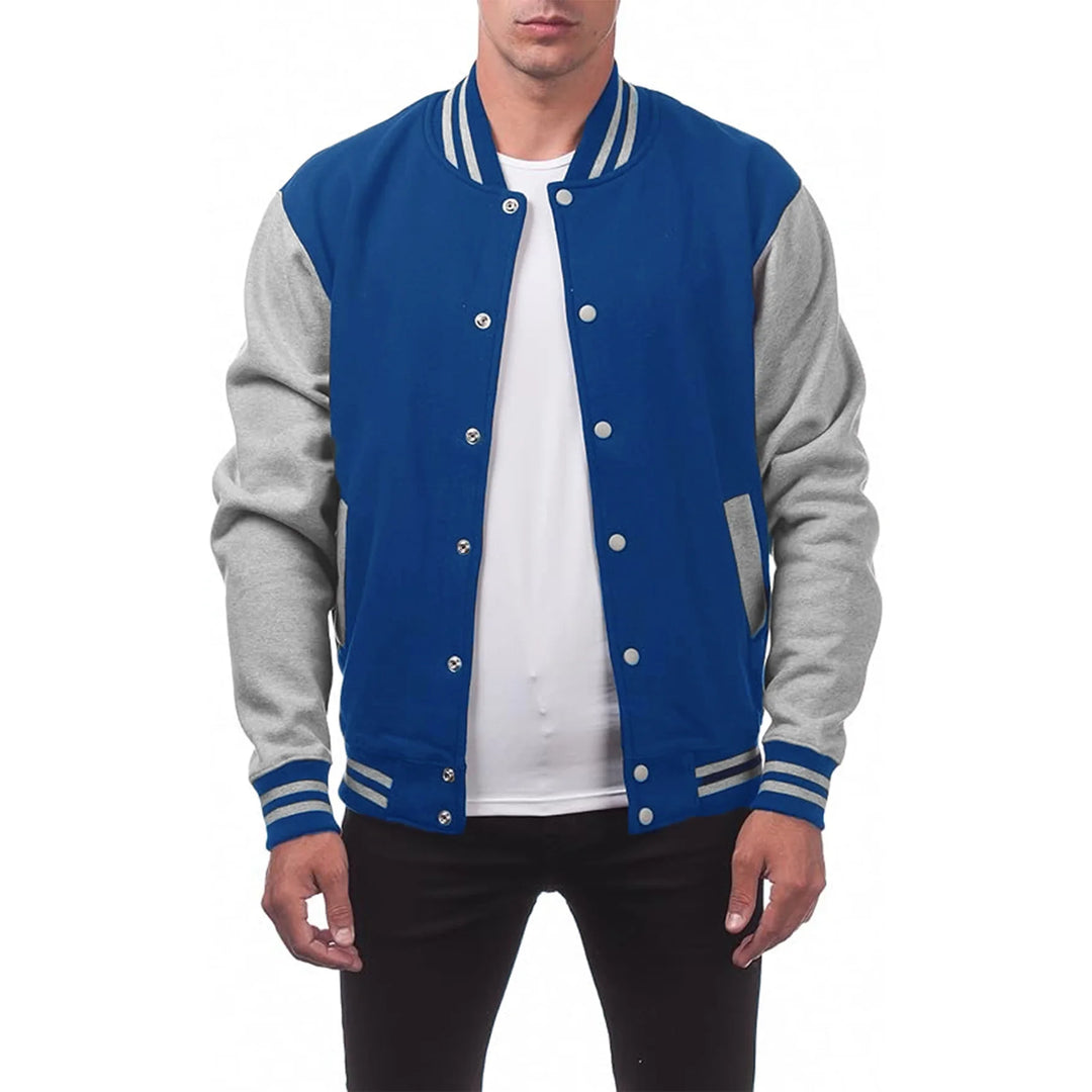 Modisch College Jacke für Herren | Schaltfläche
