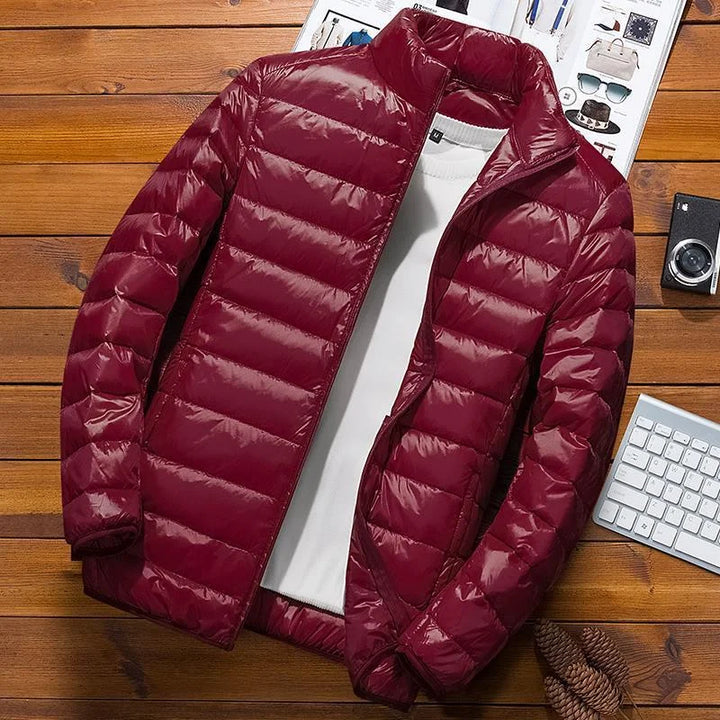 Warme Fleece Steppjacke für Herren | Lässig