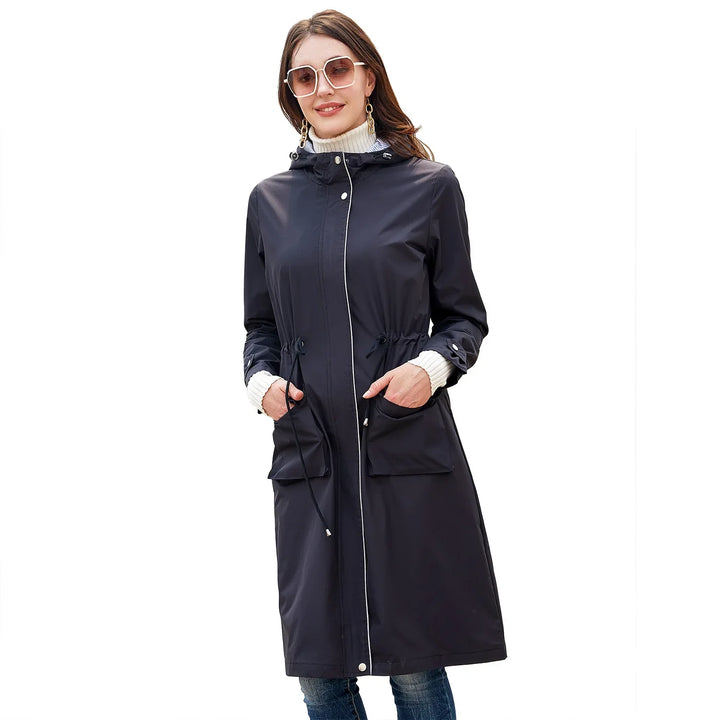 Regenjacke mit Kapuze für Damen | Herbst