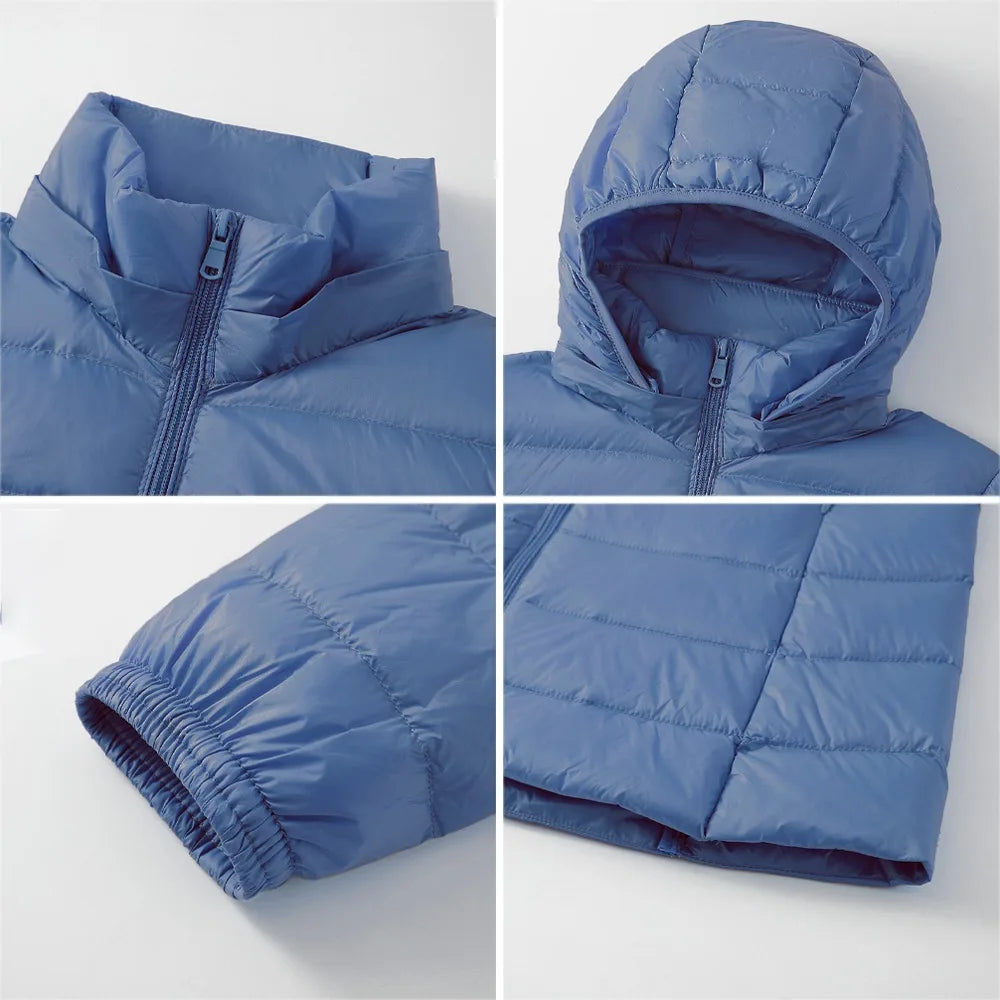 Daunen Jacke für Damen mit Kapuze | Modisch