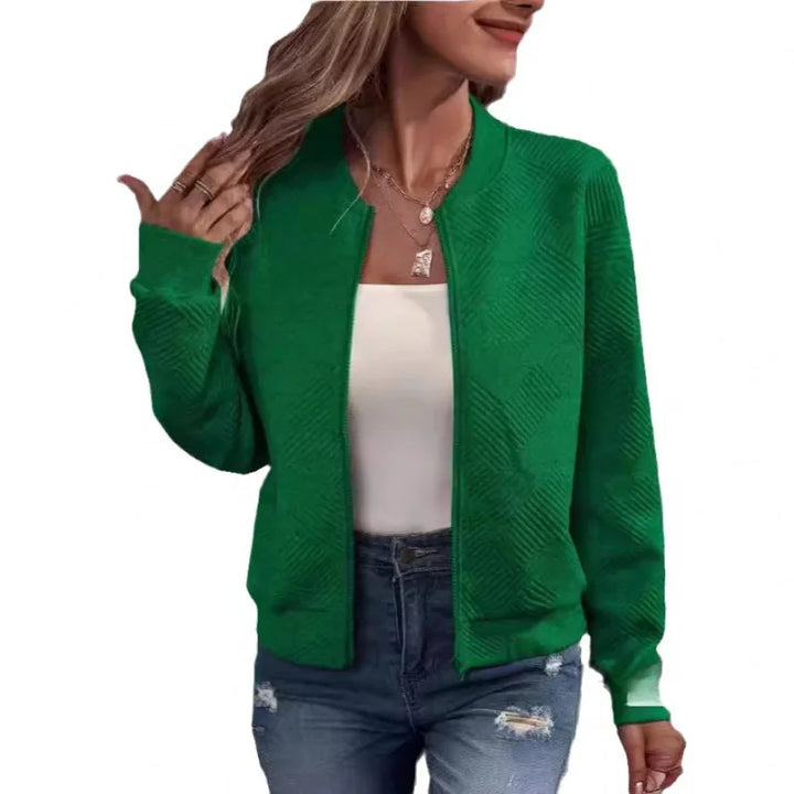 Bomberjacke mit Reißverschluss für Damen | Modern