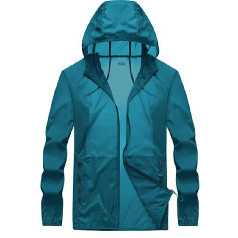 Unisex Kapuzen Windjacke | Reißverschluss