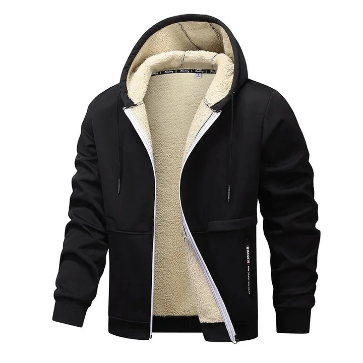 Fleece Jacke mit Kapuze für Herren | Arbeitskleidung
