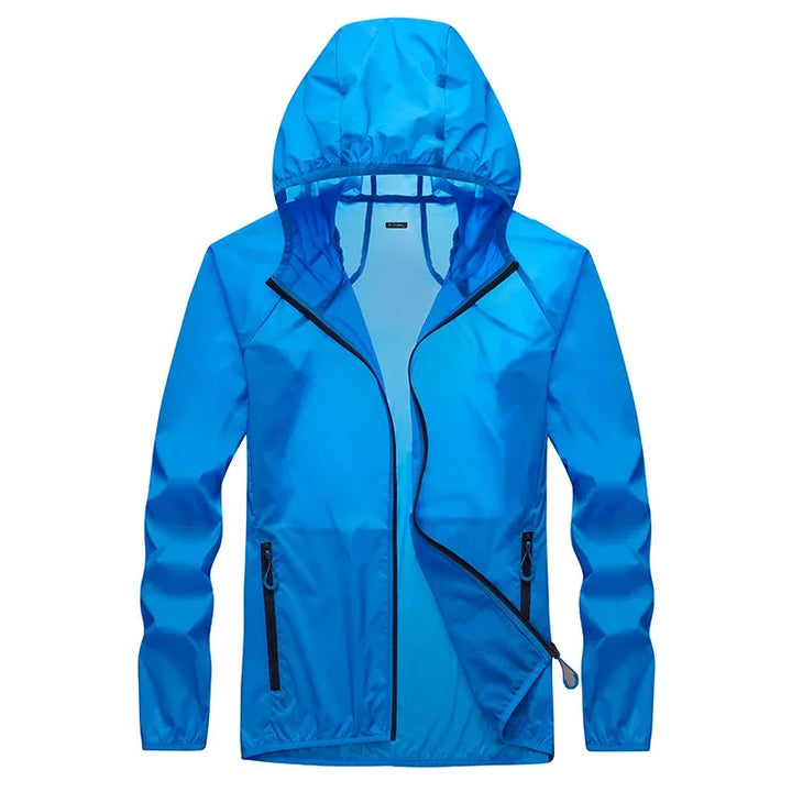 Unisex Kapuzen Windjacke | Reißverschluss