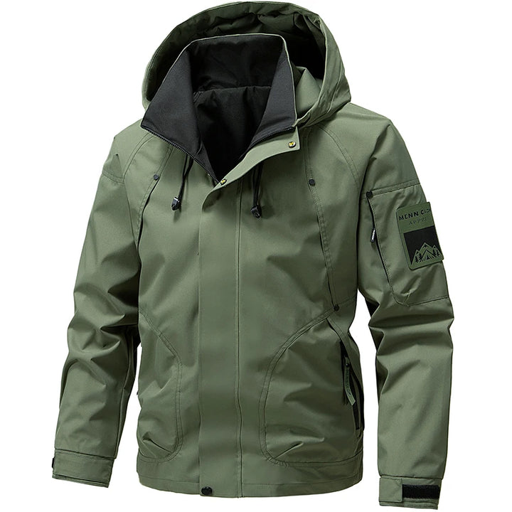 Softshell Skijacke mit Kapuze für Herren | Winddicht