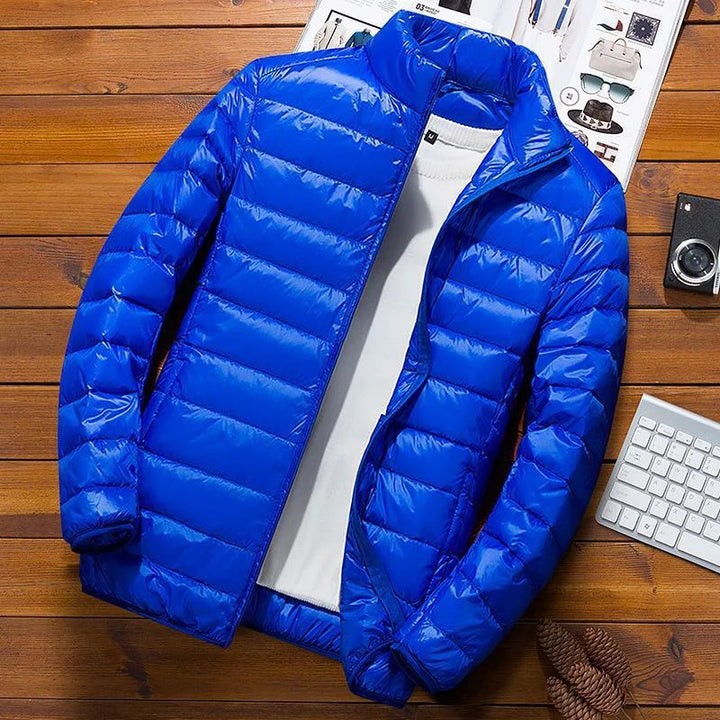 Warme Fleece Steppjacke für Herren | Lässig