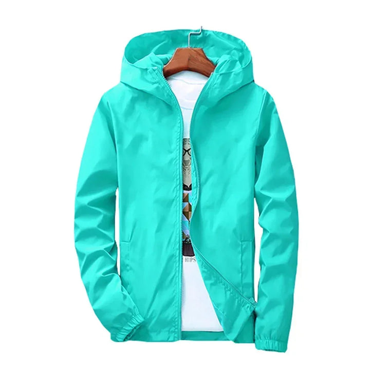 Unisex Kapuze Im Freien Windjacke | Reißverschluss