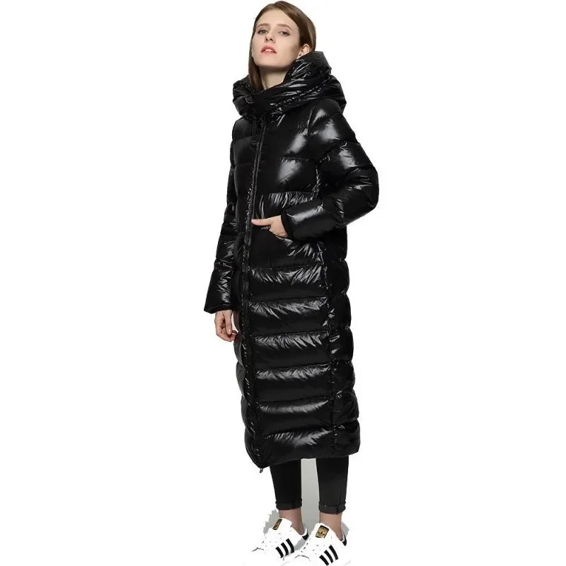 Damen Daunen Jacke Lang Winter | Warme