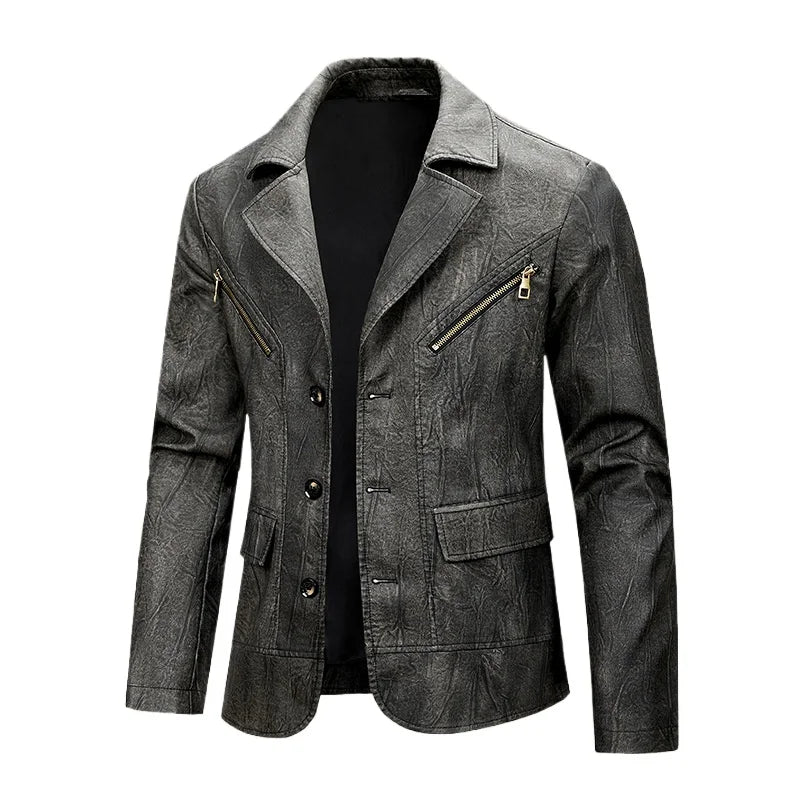 Herren Einreiher Trench Coat | Schmal geschnitten