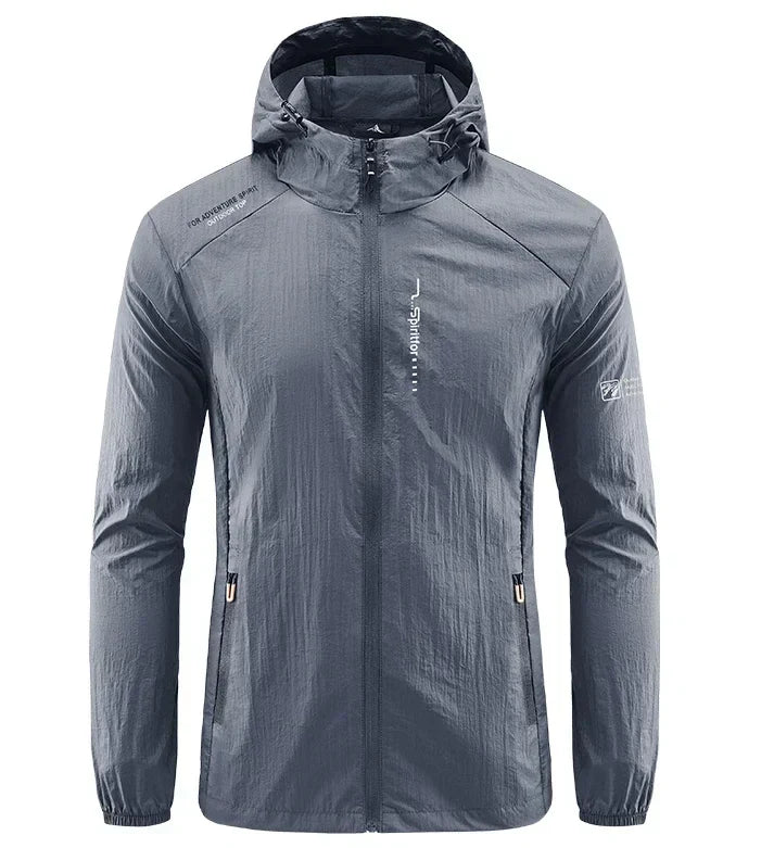 Herren Winddichte Reißverschlussjacke | Wasserdicht