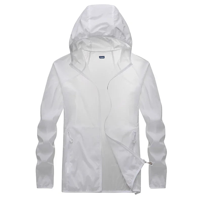 Unisex Kapuzen Windjacke | Reißverschluss