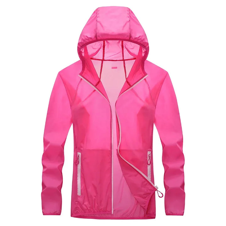 Unisex Kapuzen Windjacke | Reißverschluss