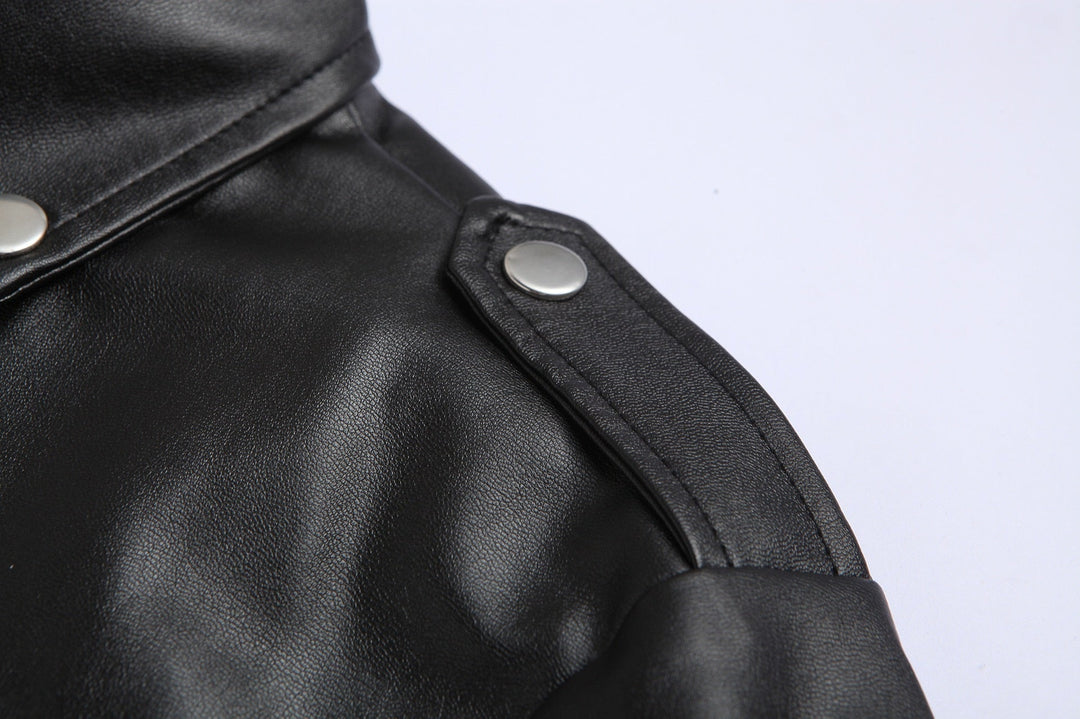 Herren Jacke mit langen Ärmeln und Reißverschluss | Schwarz
