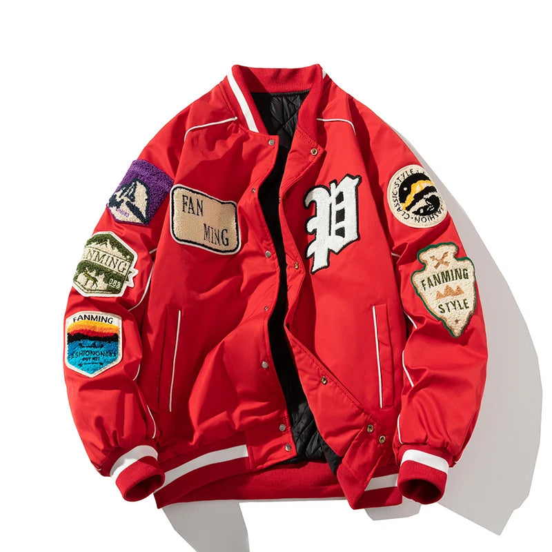 Meisterschaft College Jacke für Herren | Flickwerk