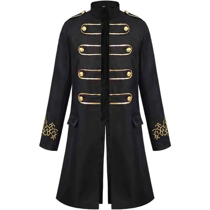 Herren Lange Gothic Jacke | Langarm