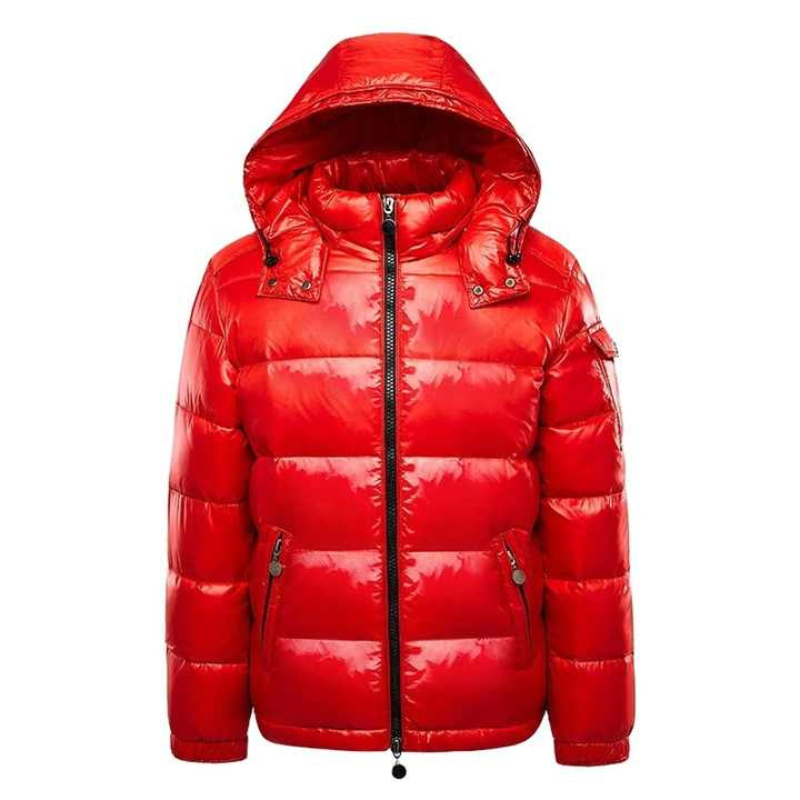 Herren Pufferjacke mit Kapuze | Winter