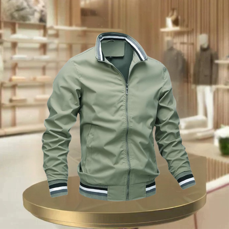 Herren Lässige Reißverschluss Bomber Jacke | Winter