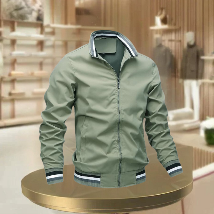 Herren Lässige Reißverschluss Bomber Jacke | Winter