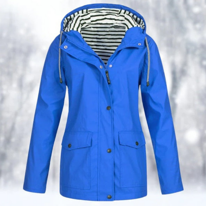 Wasserdichte Kapuzenjacke Für Damen | Winter