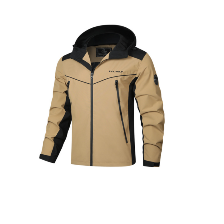 Herren Wasserdichte Schnee Langarm Jacke | Winter