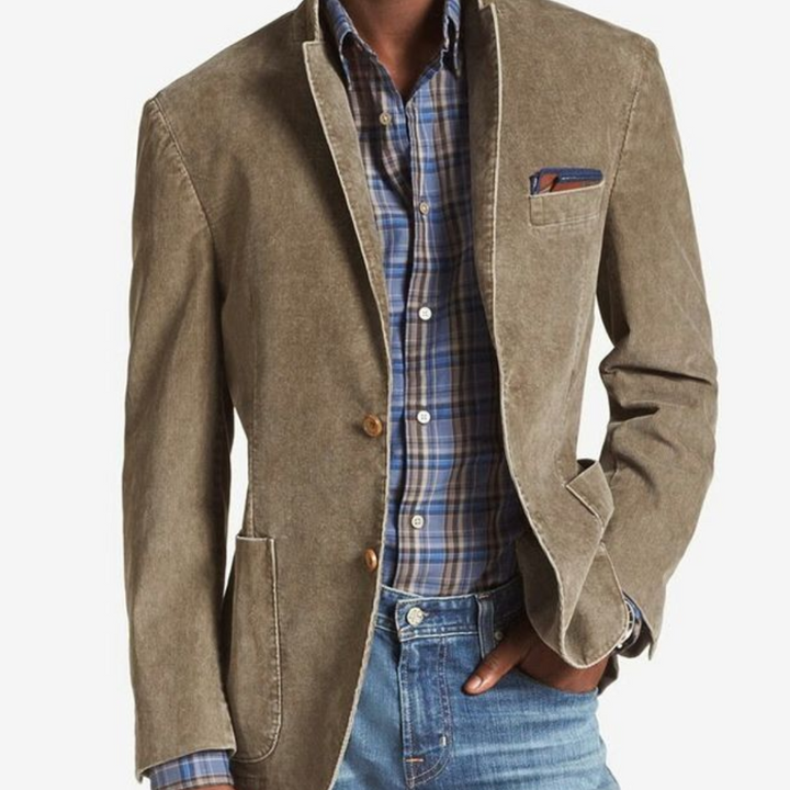 Herren Stilvoller Lässiger Blazer | Lange Ärmel