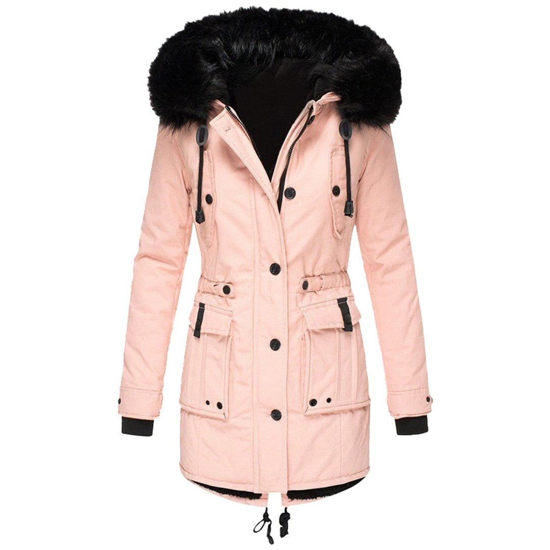 Damen Stylische Winter Parka Mantel | Kapuze