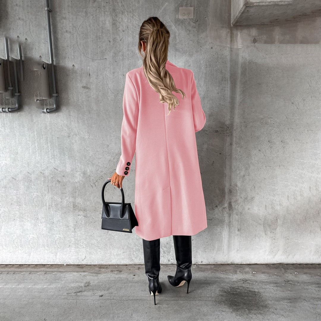 Damen Formaler Langer Mantel | Elegante