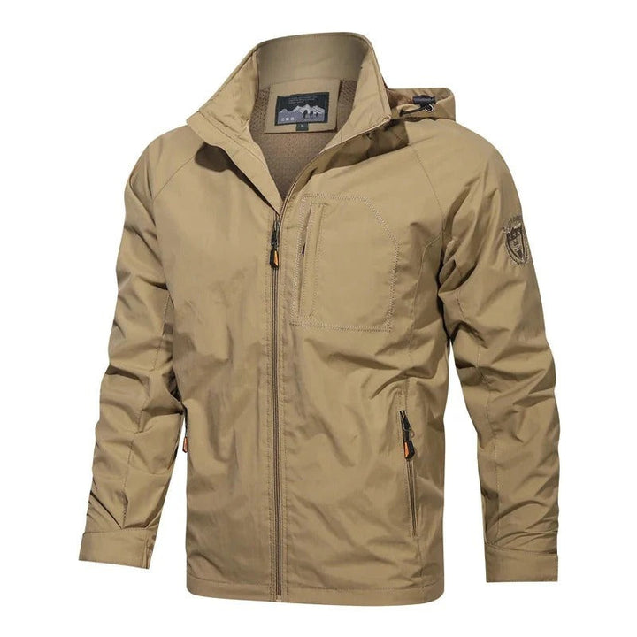 Herren Reißverschluss Draußen Jacke | Lange Ärmel