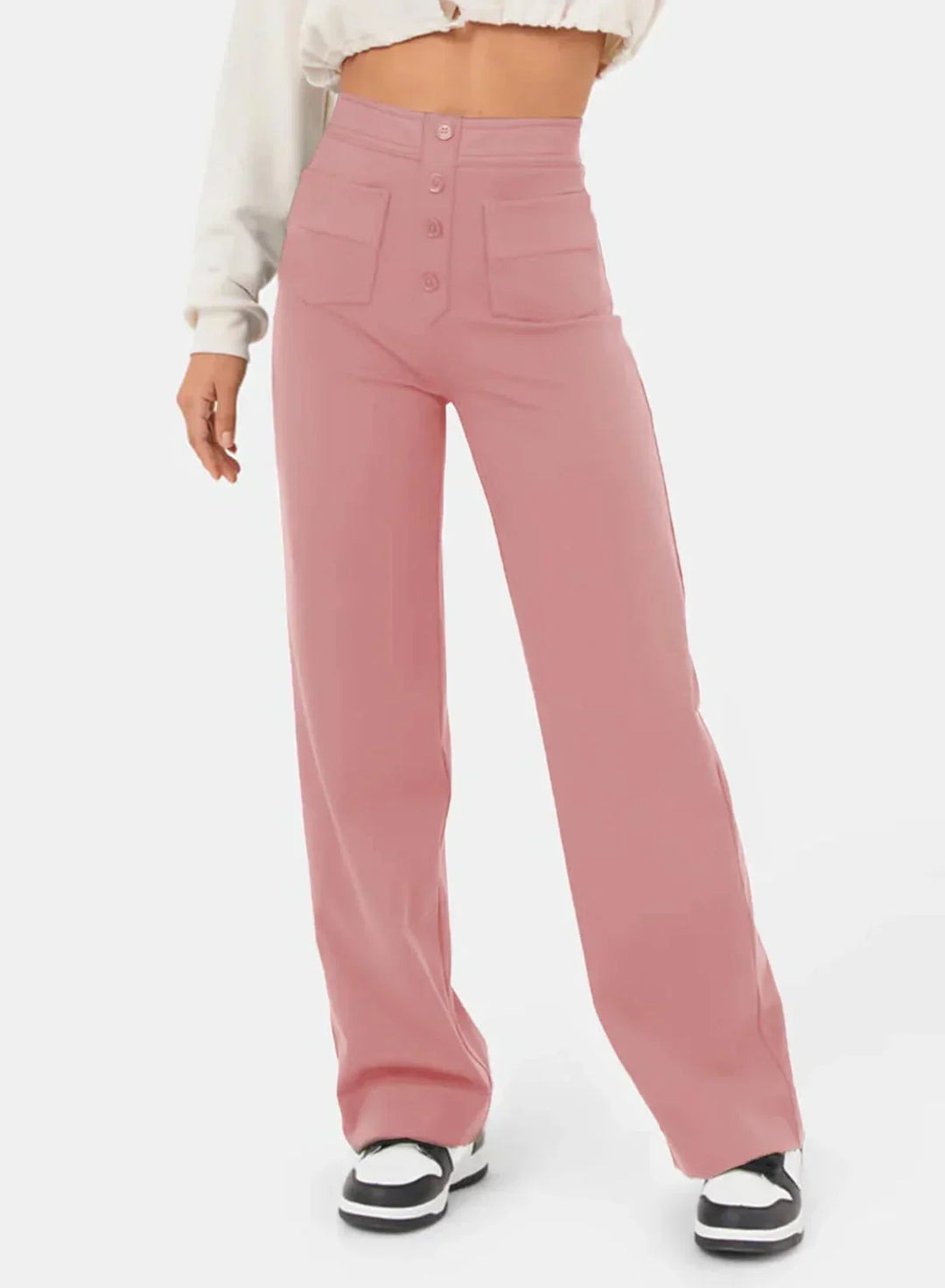 Elegante high-waist stretchhose