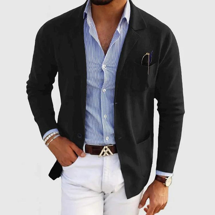 Herren Eleganter Mehrtaschen Blazer | Lange Ärmel