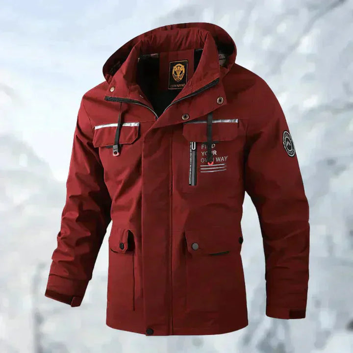 Herren Wasserdichte Jacke mit Kapuze | Draußen