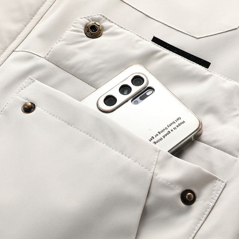 Herren Wasserdichte Jacke mit Kapuze | Draußen
