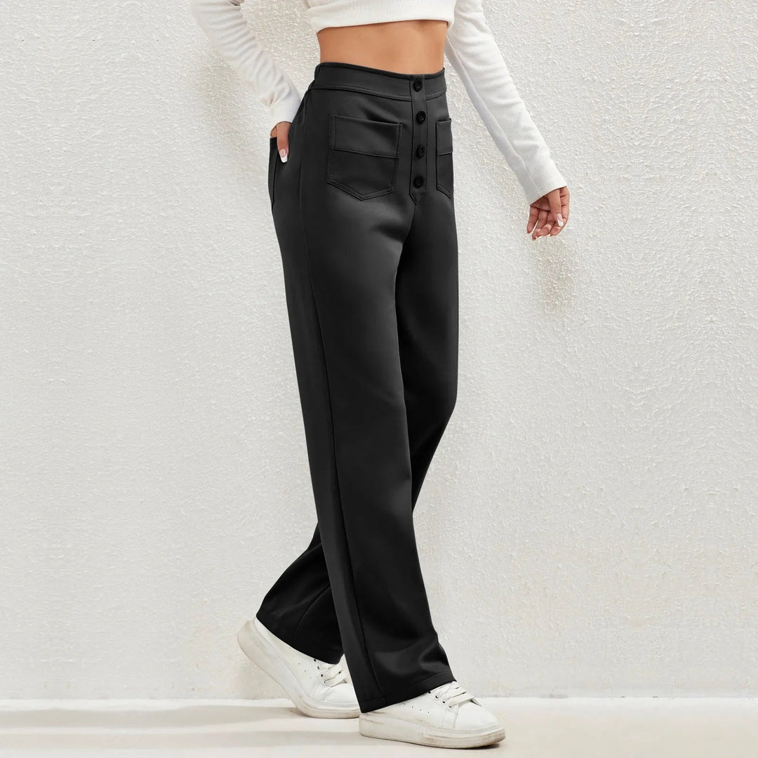 Elegante high-waist stretchhose