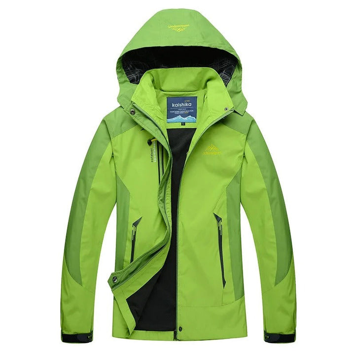 Funktionale Skijacke mit Kapuze für Damen | Winddicht