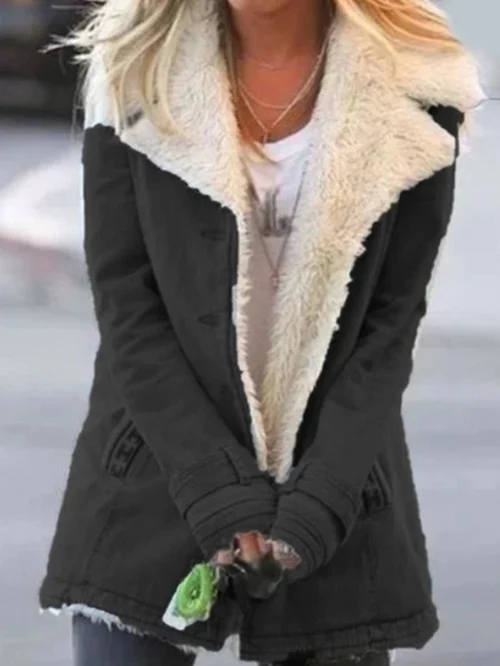 Funktionale Winterjacke mit Kordelzug und Kapuze für Damen | Praktisch