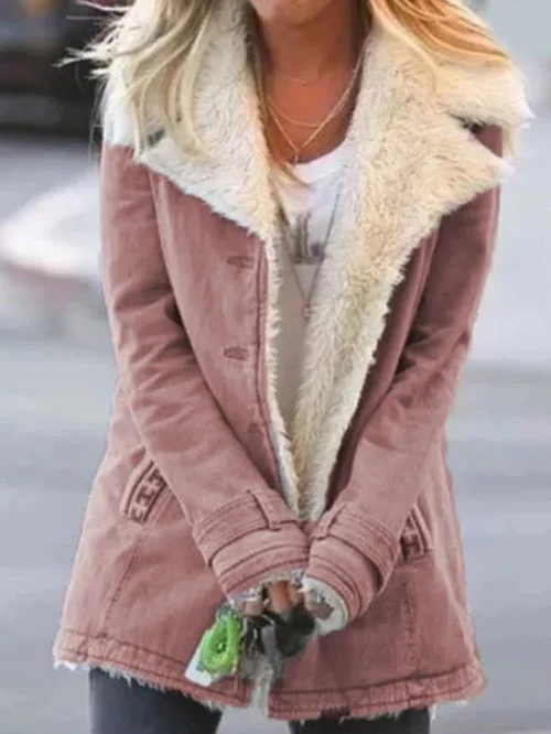 Funktionale Winterjacke mit Kordelzug und Kapuze für Damen | Praktisch