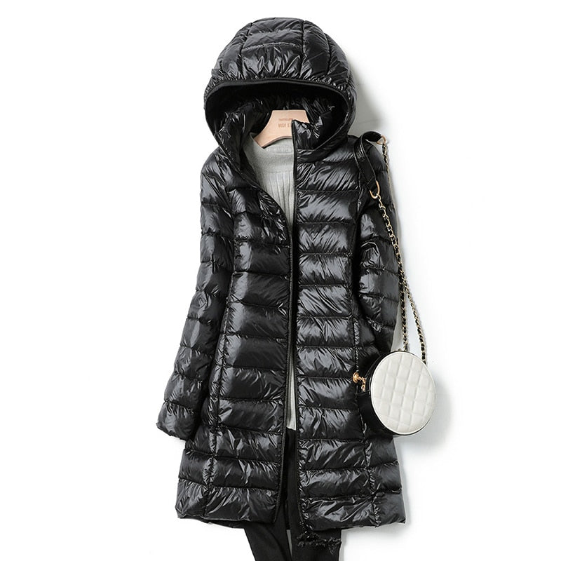 Damen Klassische Winterjacke | Lässig