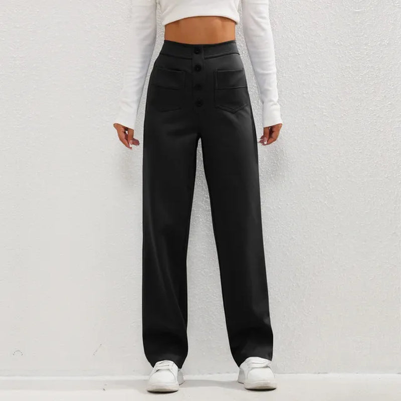 Elegante high-waist stretchhose