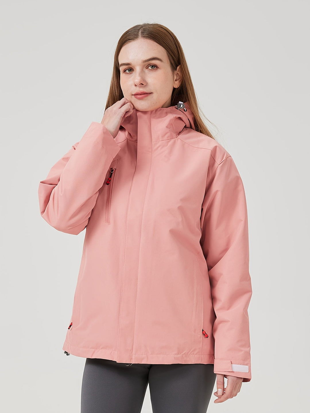 Damen Winter-Skijacke mit Kapuze | Draußen