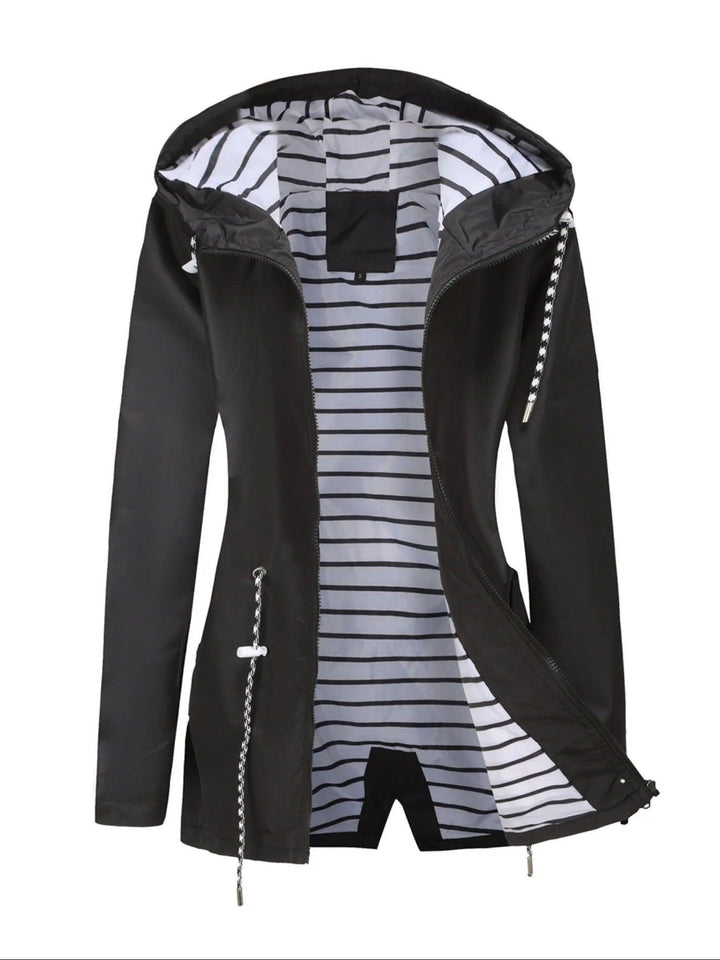 Funktionale Winterjacke mit Kapuze für Damen | Übergangsjacke