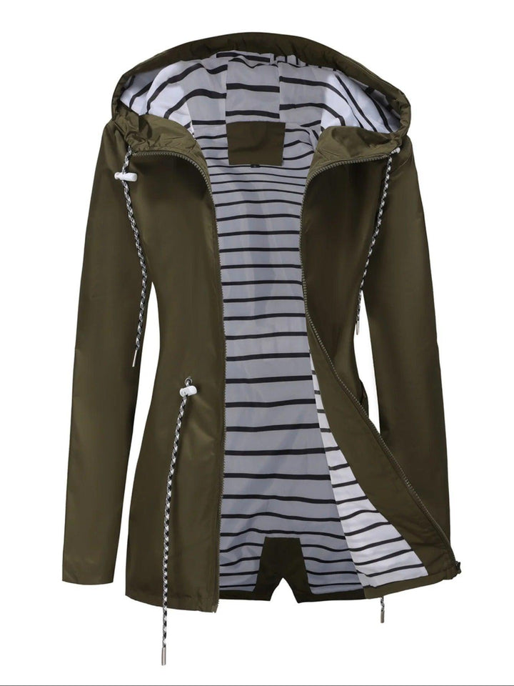 Funktionale Winterjacke mit Kapuze für Damen | Übergangsjacke