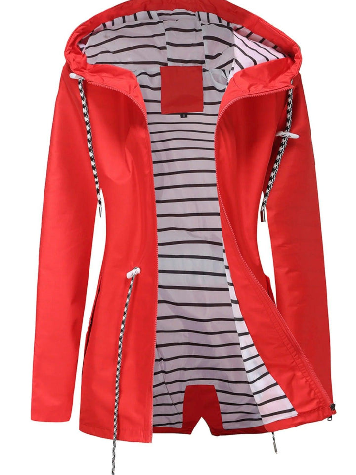 Funktionale Winterjacke mit Kapuze für Damen | Übergangsjacke